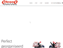 Tablet Screenshot of chrono.nl